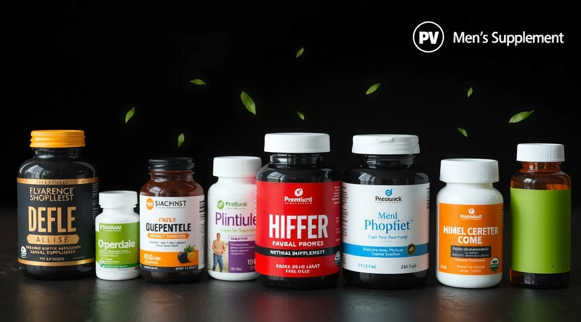 A stylized illustration of different supplement bottles, neatly arranged by category, with subtle glow effects indicating energy and vitality. The colors are vibrant yet natural, reflecting the supplement types. No text on bottles.